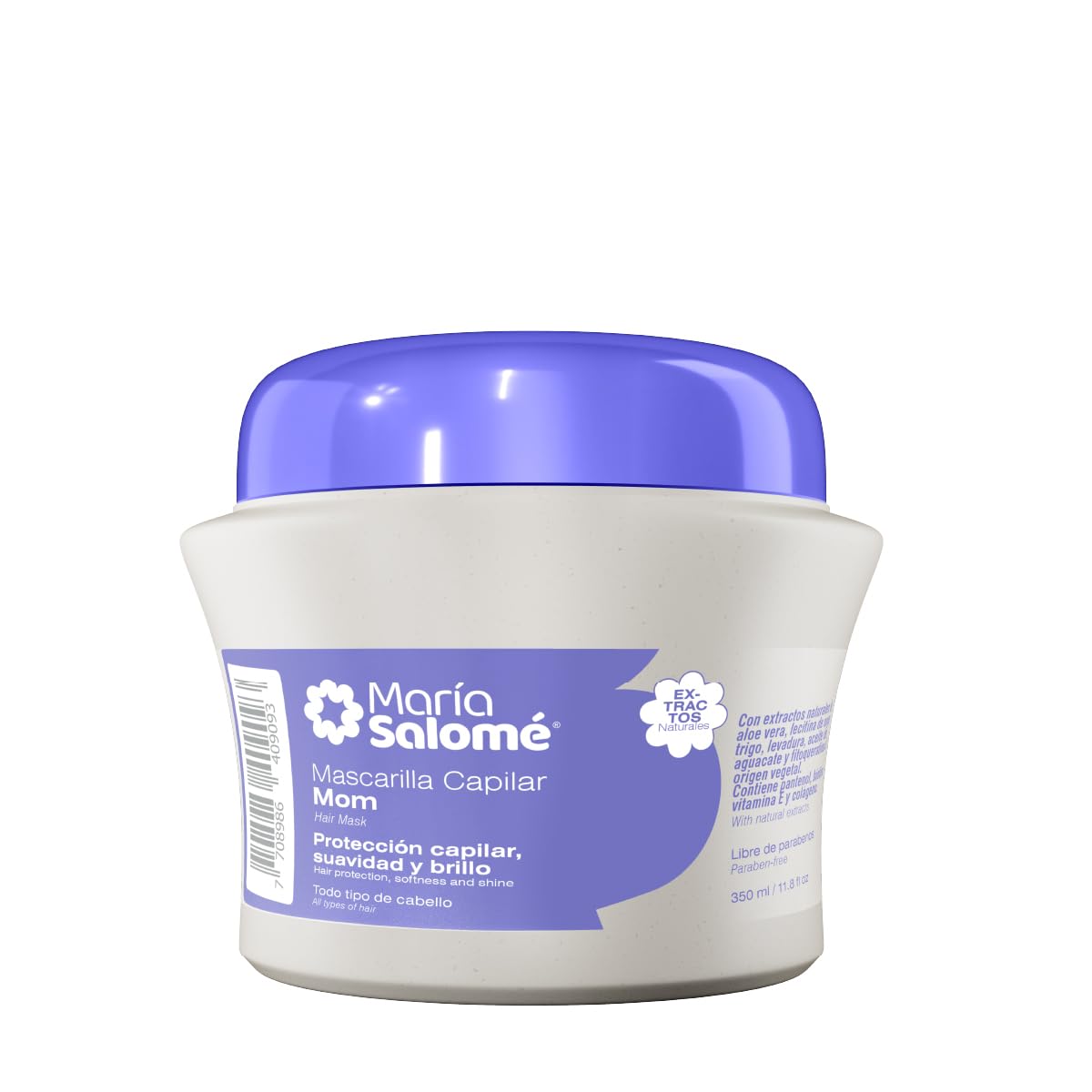 Maria Salome Hair MOM Shampoo and Mask kit - Champu y Mascarilla Capilar MOM