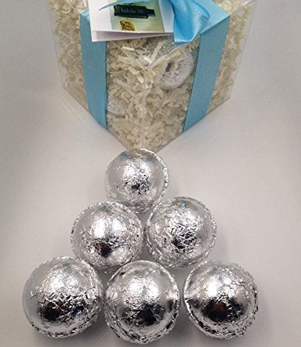 Spa Pure Men’s Bath Bombs: Gift Set for Him with 6 foil wrapped 2.5 oz bath bombs, great for dry skin, Best Sellers, Manly scents (6-Pack)