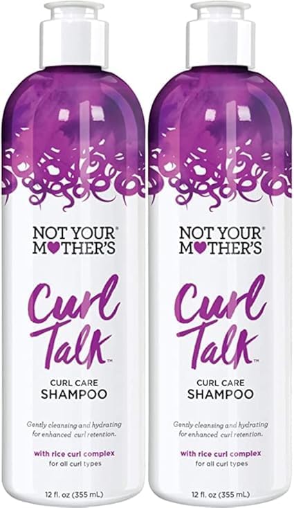 Not Your Mothers Curl Talk Shampoo Curly Hair Shampoo 12 Oz