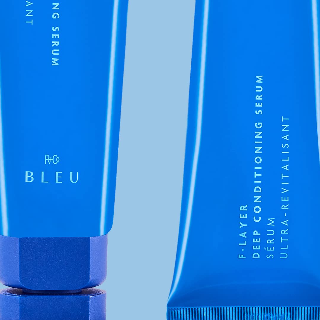 R+Co BLEU F-Layer Deep Conditioning Serum - Leave-In Treatment to Hydrate, Repair & Detangle Hair - Adds Smoothness, Shine & Frizz Prevention - Vegan