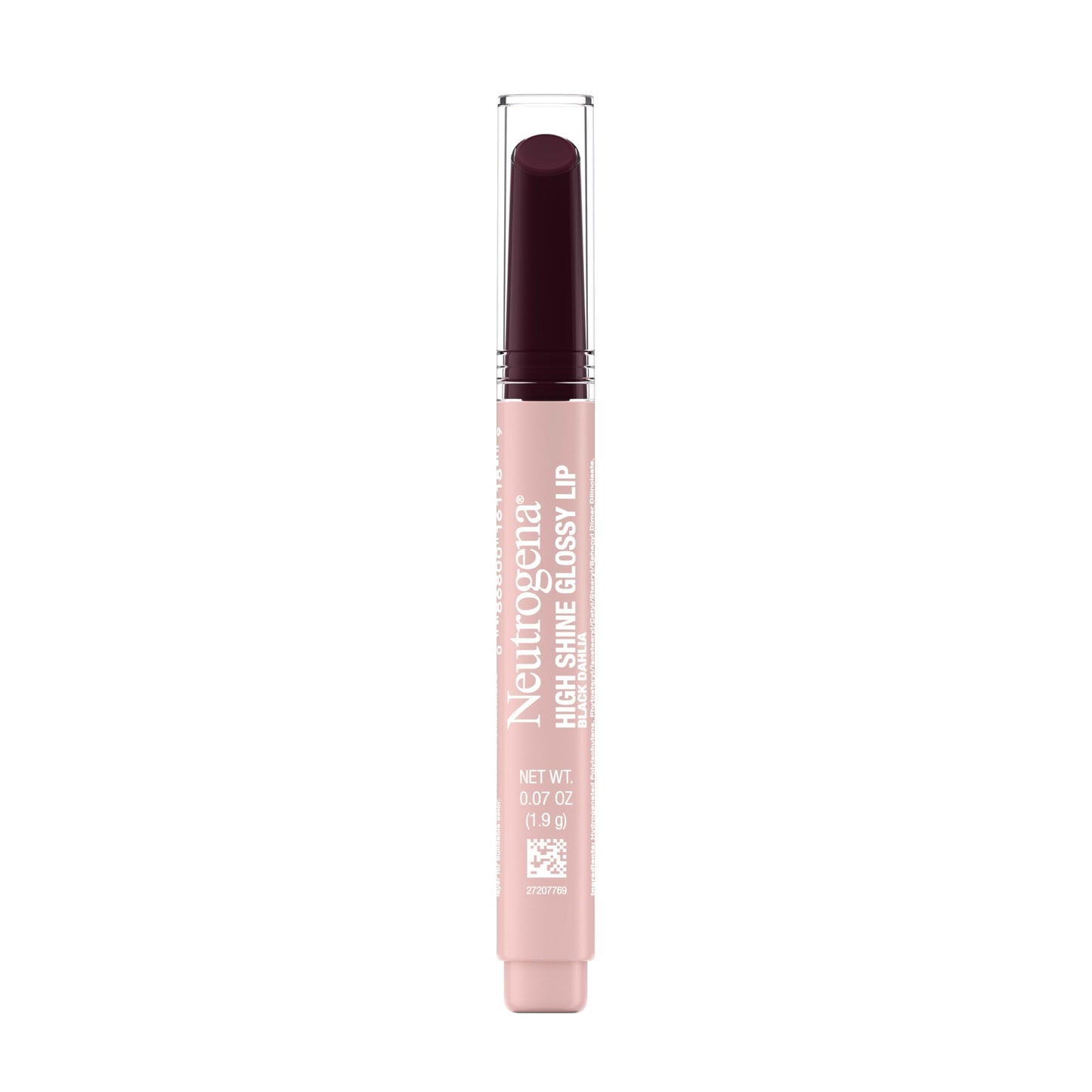 Neutrogena High Shine Glossy Lip, Nourishing Lip Gloss with Maracuja Oil, Antioxidant Vitamin E & Vitamins, Non-Retractable, Buildable Pigmented