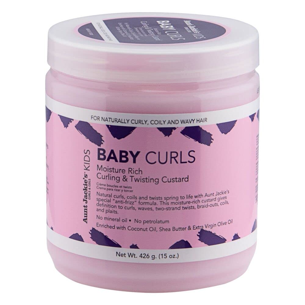 Aunt Jackie’s Kids Hair Care Bundle - 5 Full-Size Products for Easier Combing, Styling & Nourishing Hair - Made with Natural Herbal & Botanical