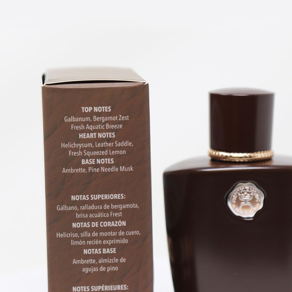 HOOEY Heritage Men’s Cologne - Sophisticated & Bold Fragrance for Men - Leather Saddle, Pine Needle Musk, Fresh Aquatic Breeze - Long-Lasting Men’s