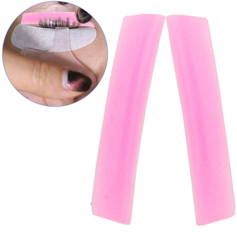 Salmue 6 Pairs Silicone Eyelash Curlers, Eyelash Perming Pads Eyelash Curling Lifting Patches Lasting Perfect Eyelash Lifting