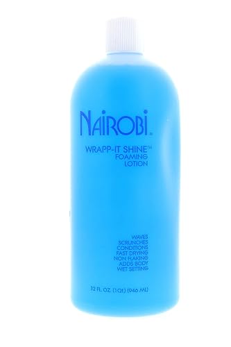 Nairobi Wrapp It Shine Foaming Lotion, 32.0 Fluid Ounce by Nairobi