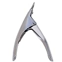 Thobu Acrylic UV False Fake Nails Tips Manicure Cutter Clipper Tool Stainless Steel Silver Beauty & Personal Care Thobu