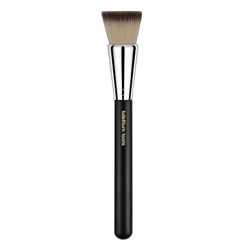 Bdellium Tools Professional Makeup Brush - Maestro Series 957 Precision Kabuki - With Soft Synthetic Fibers, For Versatile Application (Black, 1pc)