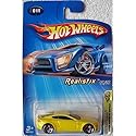 Hot Wheels 2005 First Editions Yellow Aston Martin V8 Vantage REALISTIX #011