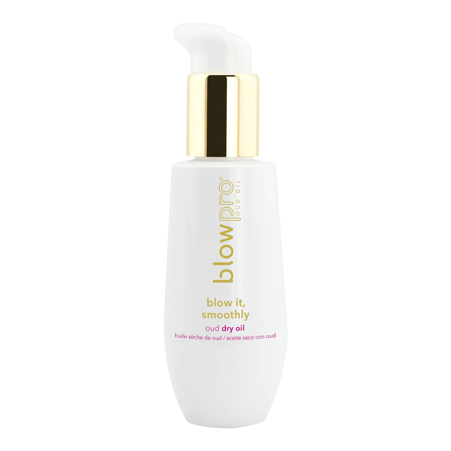 blowpro Blow It Smoothly Oud Dry Oil - Lightweight Essential Oils Serum for Added Hair Shine - Frizz-Free, Fragrant and Smooth Hair Blow Dry Finish