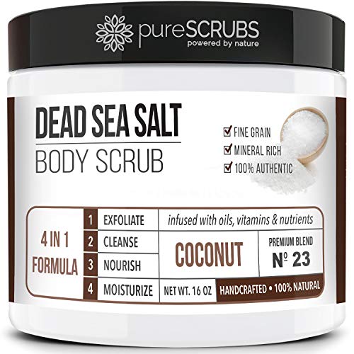 pureSCRUBS Premium Coconut Body Scrub Set, Exfoliating Dead Sea Salt Scrub Beauty and Personal Care pureSCRUBS Default Title
