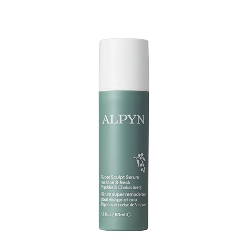 ALPYN Super Sculpt Serum Peptide Firming & Lifting Serum For Face, Neck & Décolleté with Tri-Peptide Firming Complex, 1.7 oz