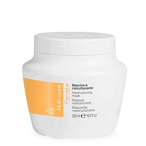 Fanola Deep Conditioning Hair Mask for Damaged Hair - Hydrating Treatment Enriched with Milk Proteins - Softens & Restores Dry, Frizzy & Damaged