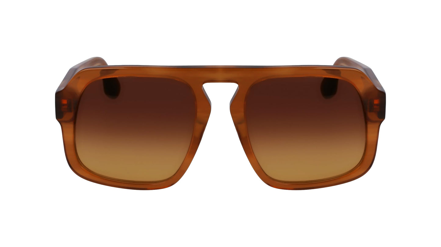Victoria Beckham VB674S 773 Honey Brown Horn 53/19/140 Women's Sunglasses