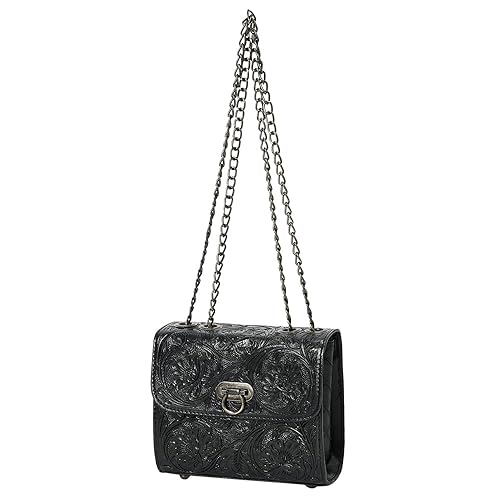 American Darling Small Crossbody Hand Tooled Genuine Leather Women Bag Western Handbag Purse | for Cute