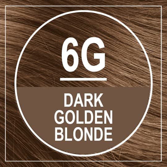Naturtint Permanent Hair Color 6G Dark Golden Blonde (Pack of 1), Ammonia Free, Vegan, Cruelty Free, up to 100% Gray Coverage, Long Lasting Results