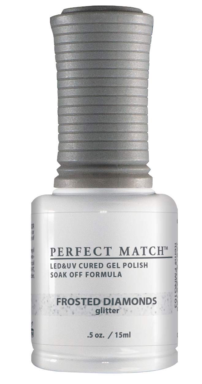 LeChat Perfect Match Gel Polish, Frosted Diamonds, 0.5 Ounce (PMS163) Beauty & Personal Care LECHAT
