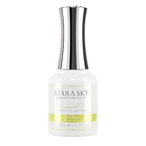 KIARA SKY Diamond FX Reflective Gel Polish (Lightning) Beauty & Personal Care KIARA SKY
