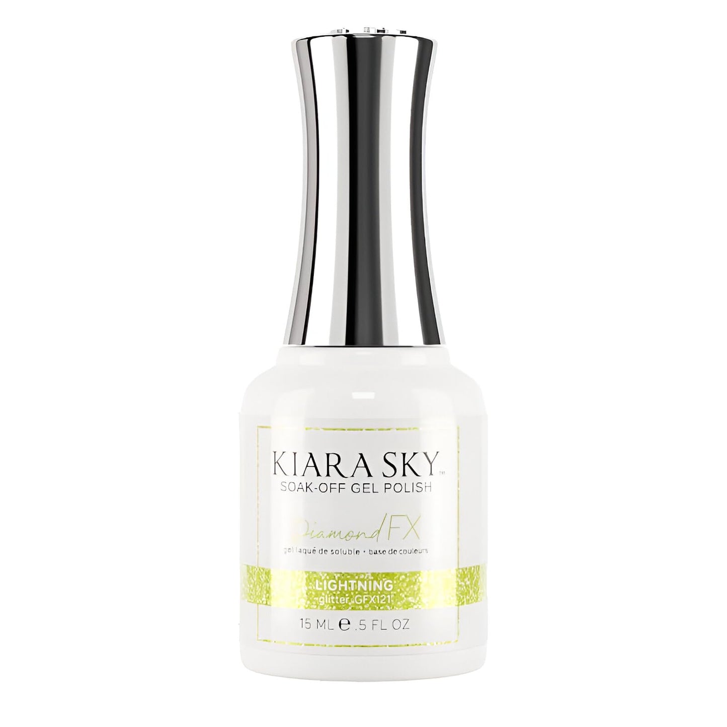 KIARA SKY Diamond FX Reflective Gel Polish (Lightning) Beauty & Personal Care KIARA SKY