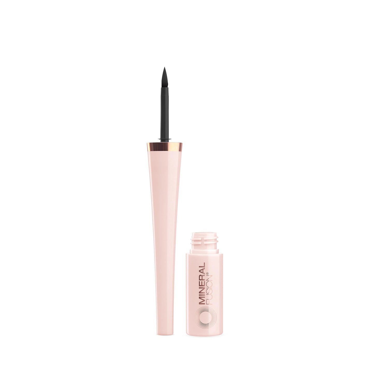 Mineral Fusion Liquid Eyeliner, Ebony, 0.1 Ounce (Packaging May Vary)