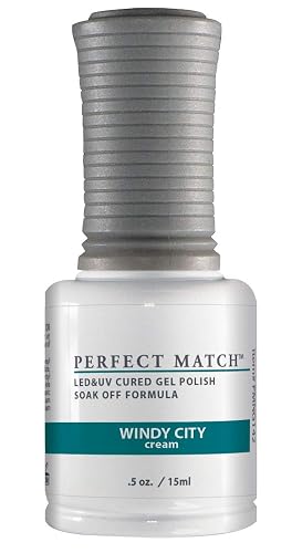LeChat Perfect Match Gel Polish, Windy City, 0.5 Fl Oz (Model: PMS142) Beauty & Personal Care LECHAT