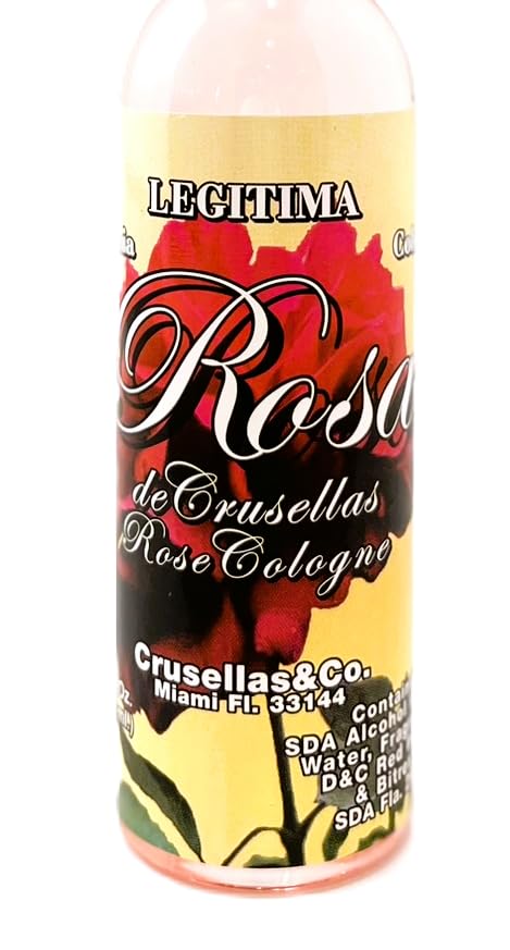 Crusellas Rose (Rosa) Cologne 7 Fl. Oz.
