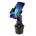 Cellet Car Cup Holder Phone Mount, Phone Holder Mount Cradle Universal Adjustable Compatible for Apple iPhone, Samsung Galaxy, Moto, Google Pixel…