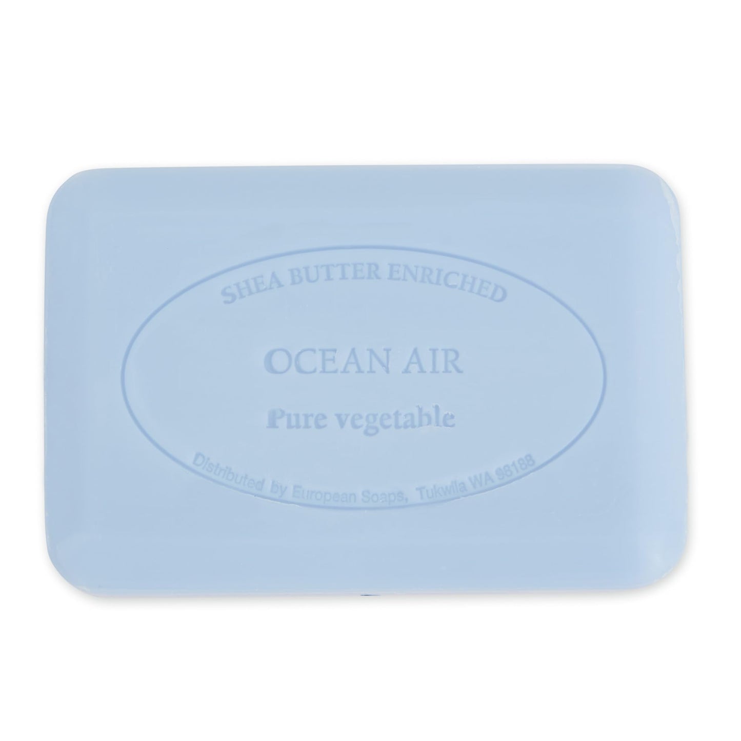 Pre de Provence Artisanal Soap Bar, Enriched with Organic Shea Butter, Natural French Skincare, Quad Milled for Rich Smooth Lather, 8.8 Ounce, Ocean