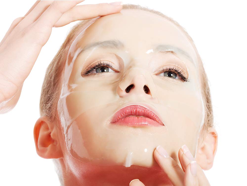 Clinical Resolution CRL Peptide Aqua Gel Mask 5 Pack Instant Hydration, Soothing & Cooling, Helps Comfort Skin After Professional Treatments, for a