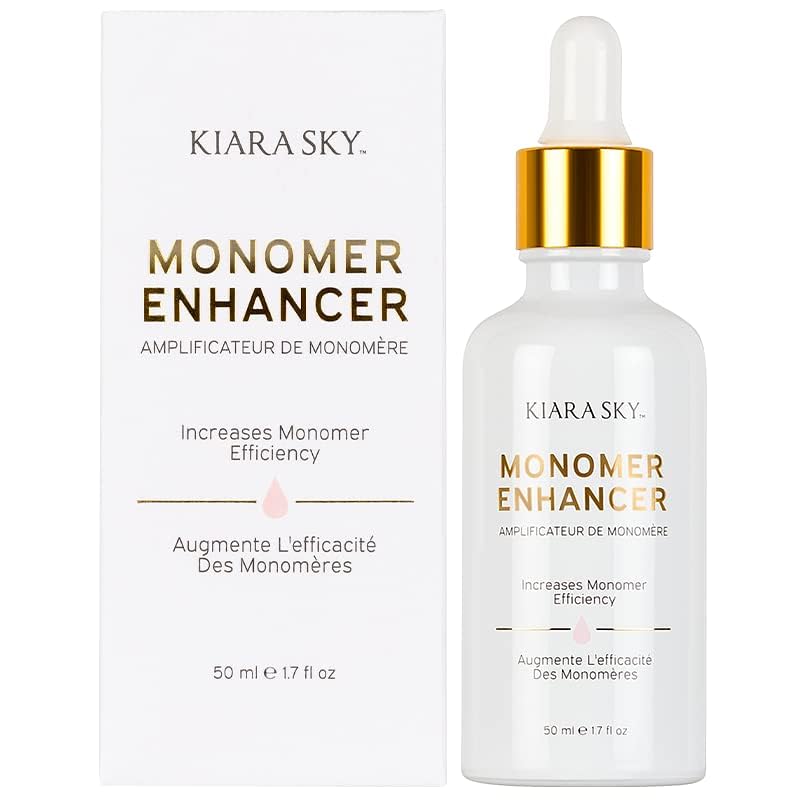 Kiara Sky Monomer Enhancer - Increases Monomer Efficiency and Speeds Dry Time for Fast Setting Acrylic - 1.7 fl oz Beauty & Personal Care KIARA SKY