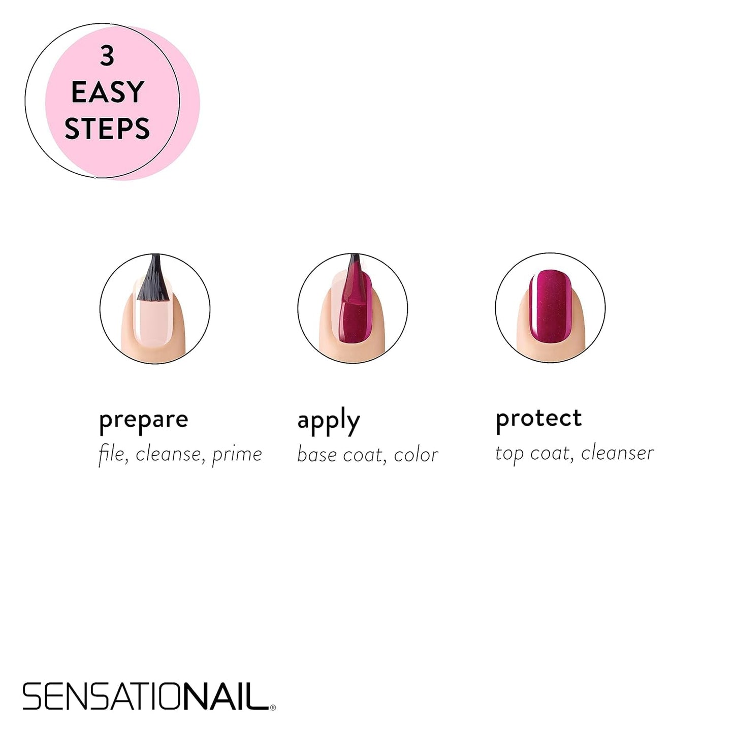 Sensationail Express Gel One Step Nail Polish, Cafe Au Lait, Nude, No Dry Time, Lasts Up To 10 Days, Use With LED/UV Lamp, Quick Cure, Easy To Use