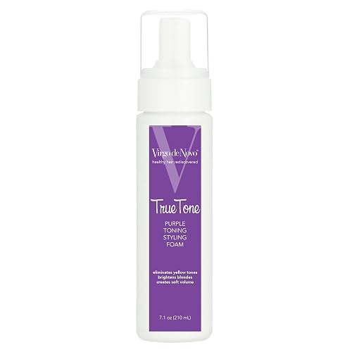 Virgo de Novo Purple Toning & Styling Foam, 7.1 oz
