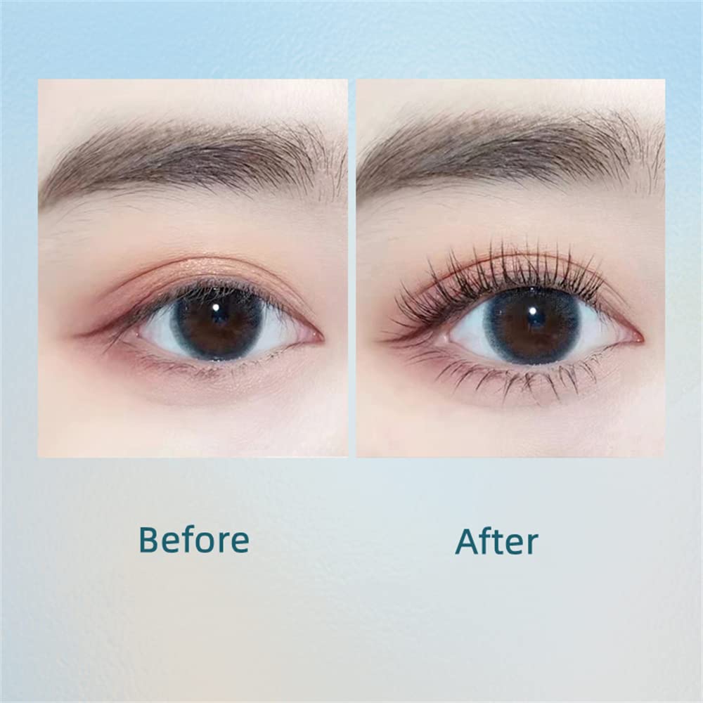 Ultra Fine Waterproof Mascara for Fine Short Eyelashes, Lengthening & Thickening, Catching Tiny Eyelashes (1 Pcs)