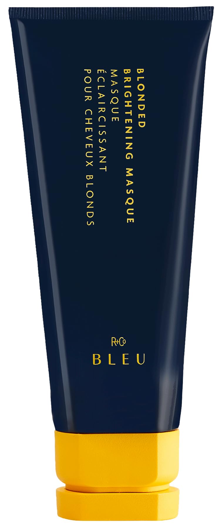 R+Co BLEU Blonded Brightening Masque - Repairs and Revives Dull, Yellowed Blondes, Hydrates, Neutralizes Yellow Undertones, Restores Shine, Adds