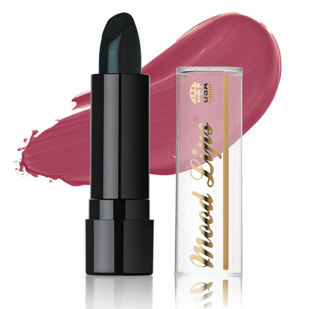 Mood Lips Color Changing Lipstick | Long Lasting Lip Stain Effect | 12 Hour Wear | Magic pH Tint | Aloe Vera Hydrating & Moisturizing | Made in USA |