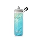Polar Bottle - Sport Insulated 20oz Nimbus, Seaside Blue & Yellow - Leak Proof Water Bottles Keep Water Cooler 2x Longer than a Regular Reusable