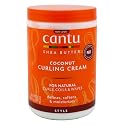 Cantu Shea Butter Coconut Curling Cream 25 Ounce (Pack of 3)