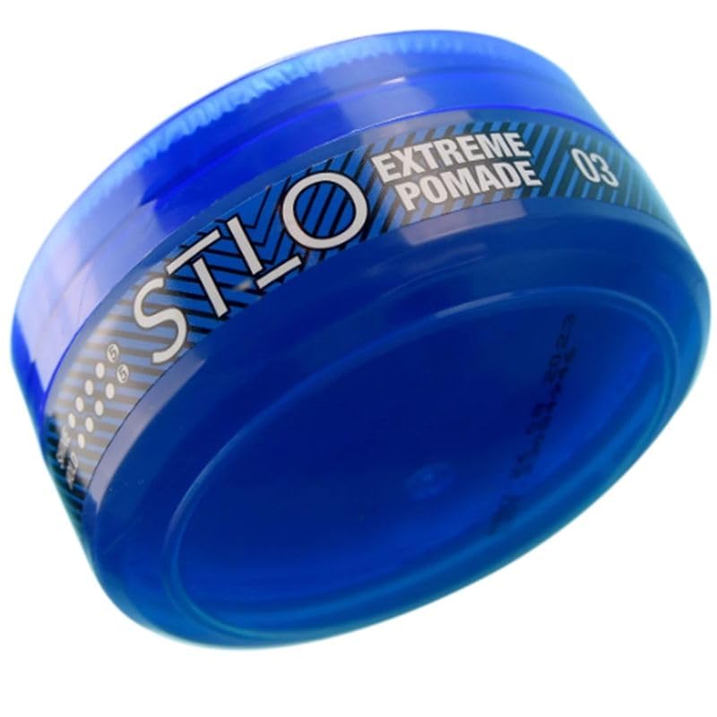 STLO Extreme Pomade Maximum Hold - Medium Shine Hair Pomade for Men, Women and Children