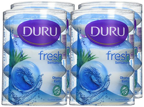 Duru Fresh Sensations Body Wash, Ocean Breeze, 4 Count