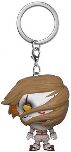 Funko Pop Keychain: Horror It - Pennywise with Wig Collectible Figure, Multicolor