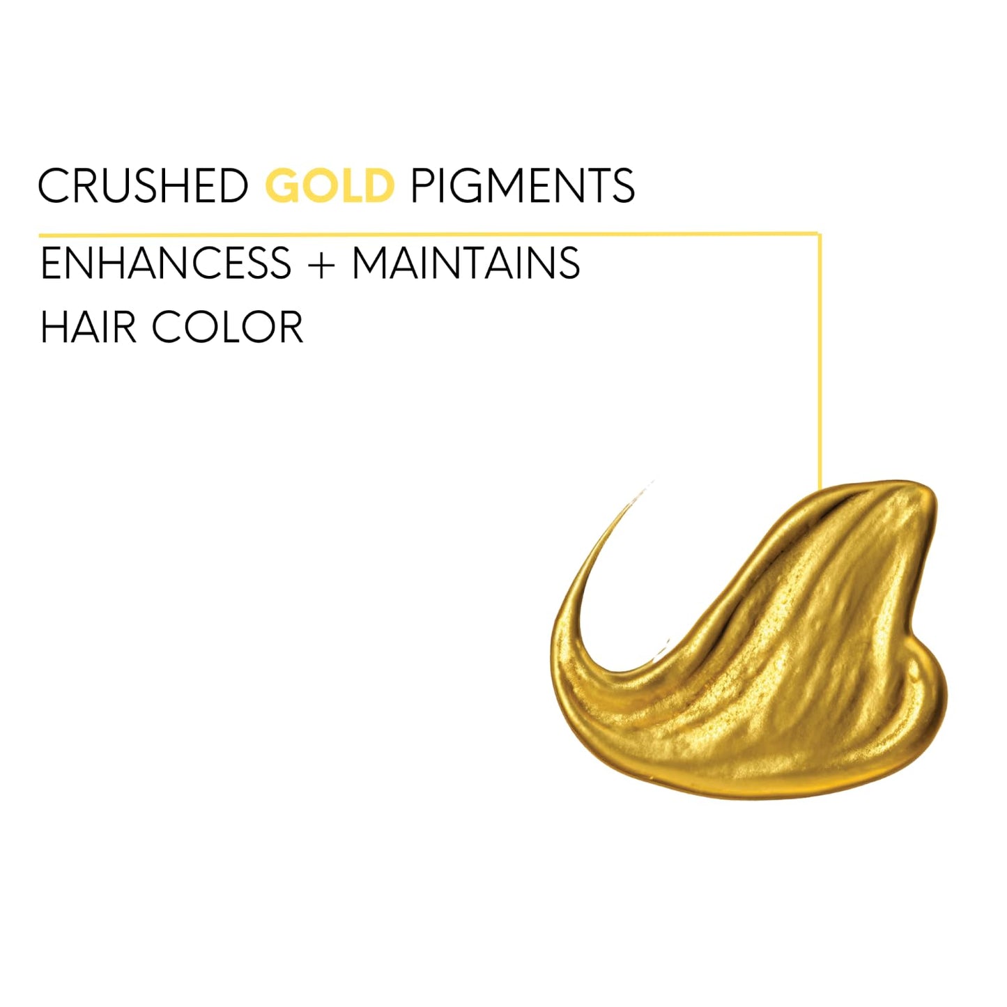 Watercolors Color Depositing Shampoo, Semi Permanent Hair Color 8.5 oz - GOLDEN MIST