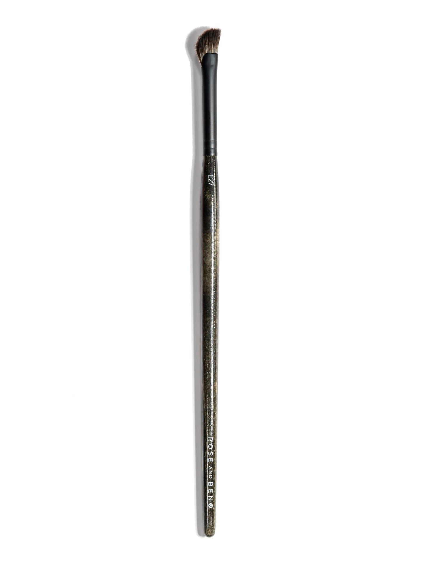 Rose and Ben Beauty E27 Inner Detail Eye Brush | Angled Design for Precise Application | Cruelty-Free Bristles