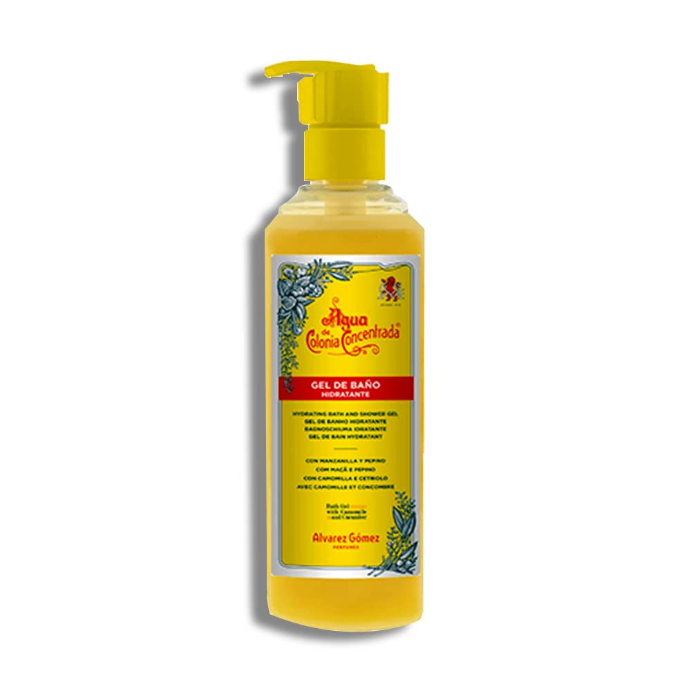Alvarez Gomez Agua De Colonia Concentrada Bath & Shower Gel, 10.5 Ounce (Model: 57558)