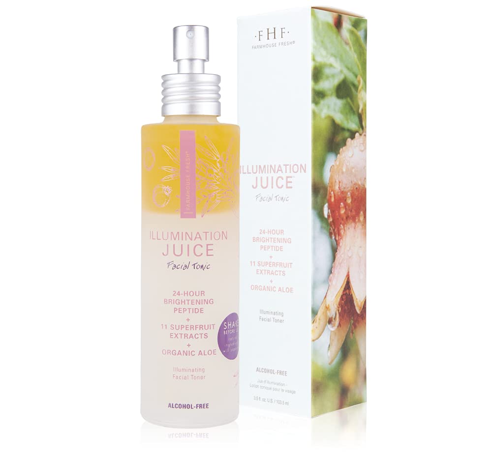 FarmHouse Fresh Illumination Juice® Facial Tonic - Illuminating Facial Toner, 3.5 fl. oz.
