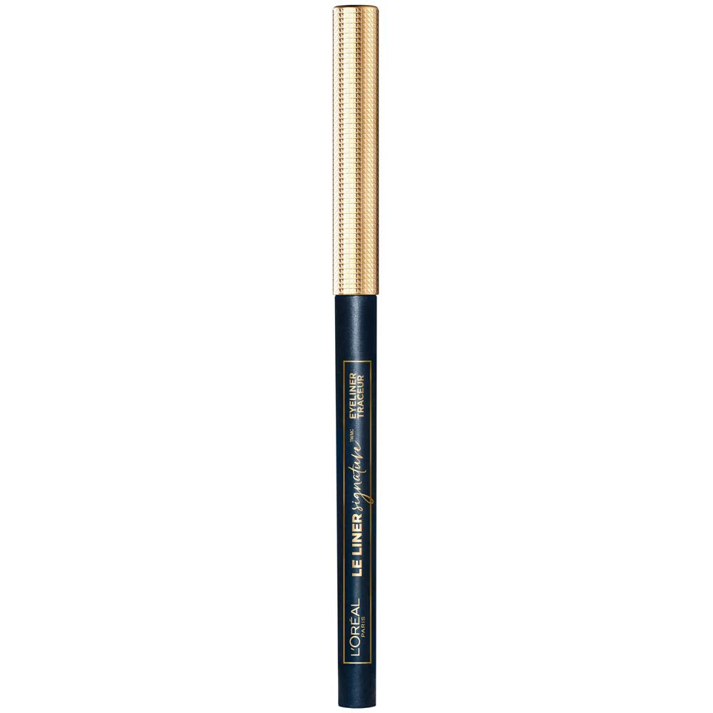 L’Oréal Paris Makeup Le Liner Signature Mechanical Eyeliner, Easy-Glide, Smudge Resistant, Bold Color, Long Lasting, Waterproof Eyeliner, Blue Jersey