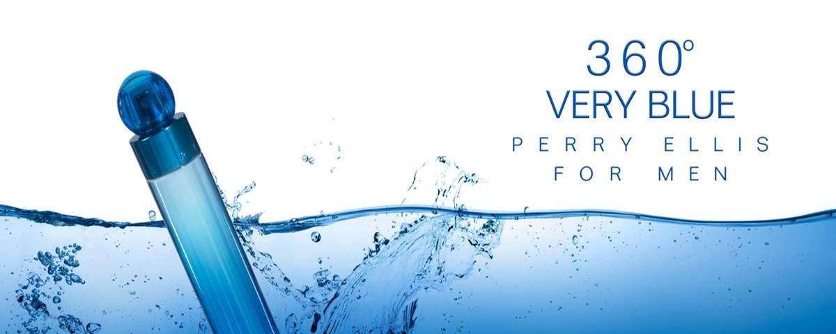 Perry Ellis 360 Very Blue, 1.7 fl oz EDT