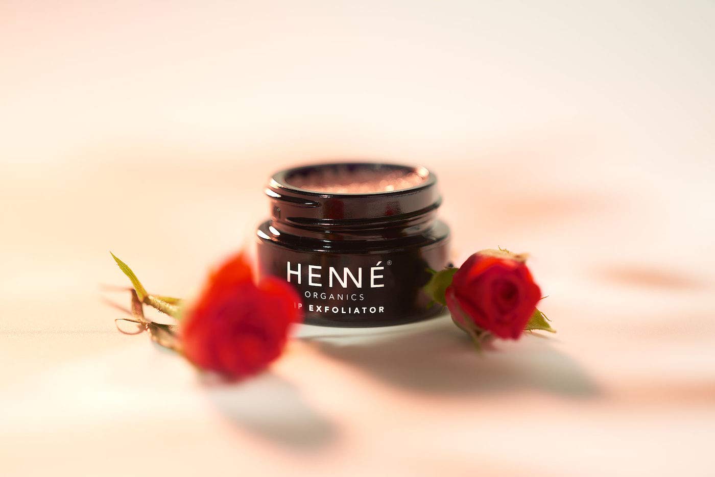 Henné Organics Lip Exfoliator - Natural and Organic Sugar Scrub - Rose Diamonds Beauty and Personal Care Hennà Organics