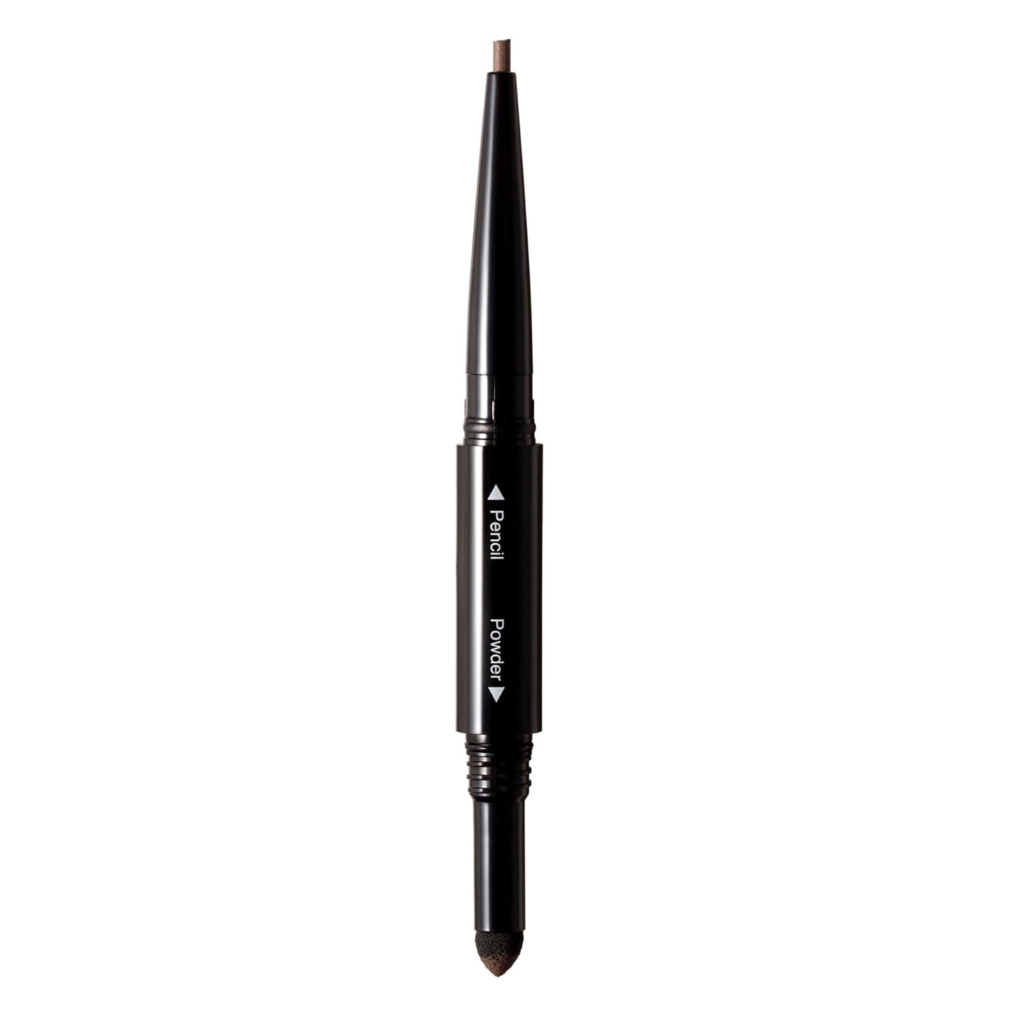 Arches and Halos 2 in 1 Defining Eyebrow Pencil and Powder - Brow Powder with Spoolie Brush - Shape and Fill for Natural Look - Warm Brown - 0.017 oz