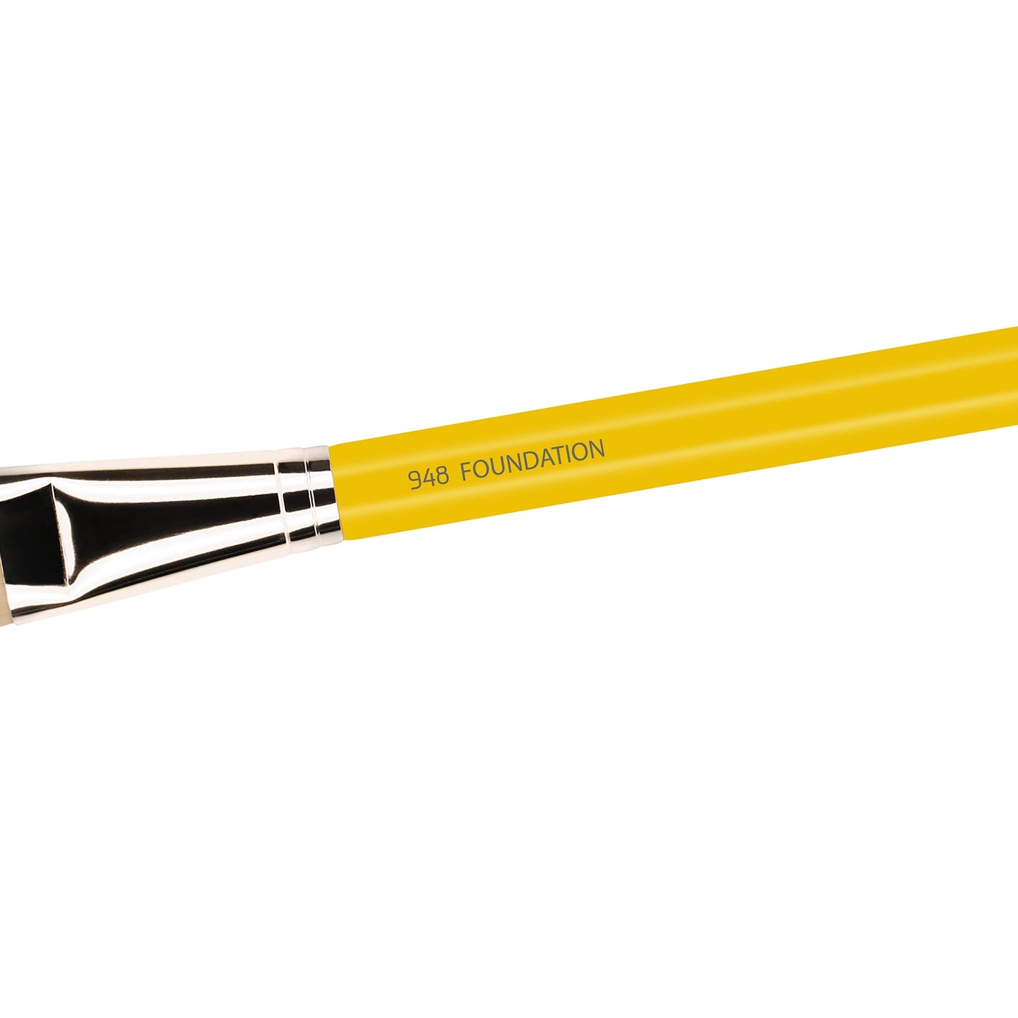 Bdellium Tools Professional Makeup Brush - Studio Series 948 Foundation - With Soft Synthetic Fibers, For Foundation & Concealing (Yellow, 1pc)