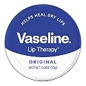 Vaseline Lip Therapy Lip Balm Tin, Original, 0.6 oz, Rose
