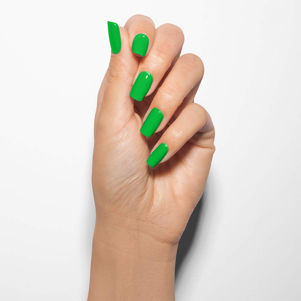 Morgan Taylor Nail Lacquer (Go For The Glow) Lime Green Professional Lacquer, Vibrant, Chip-Resistant, Fast-Drying, Long-Lasting, High-Shine, Perfect Beauty & Personal Care Morgan Taylor